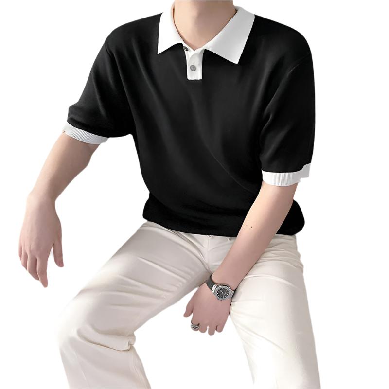 Wide Sleeve Polo for Men