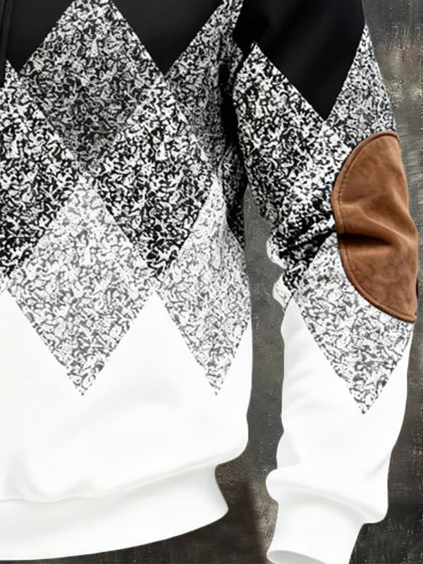 Men's Sweatshirt with Elegant Zip