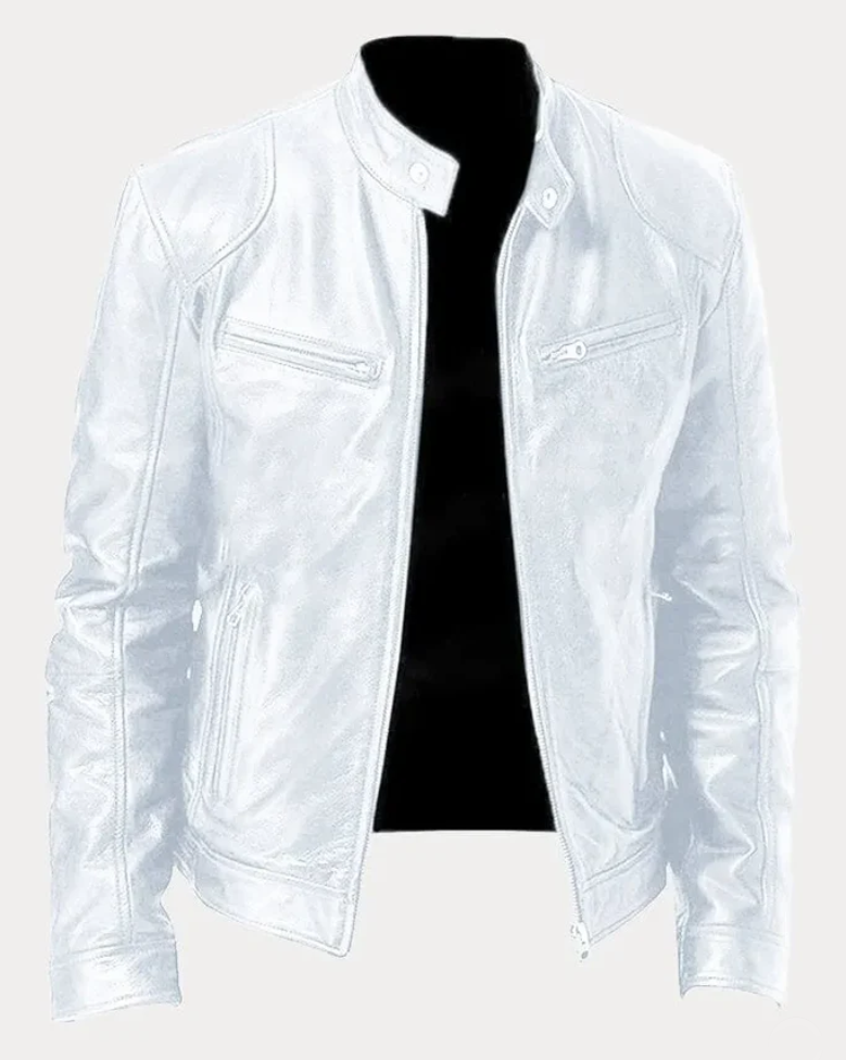 Men's Casual Leather Jacket
