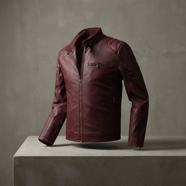Elegant long-sleeved jacket with pocket