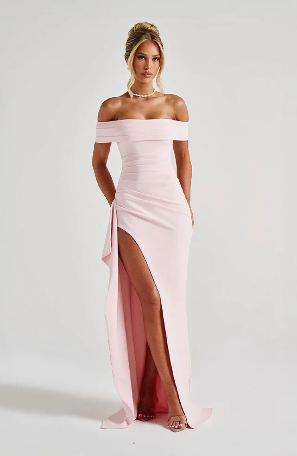 Sculpted Maxi Dress
