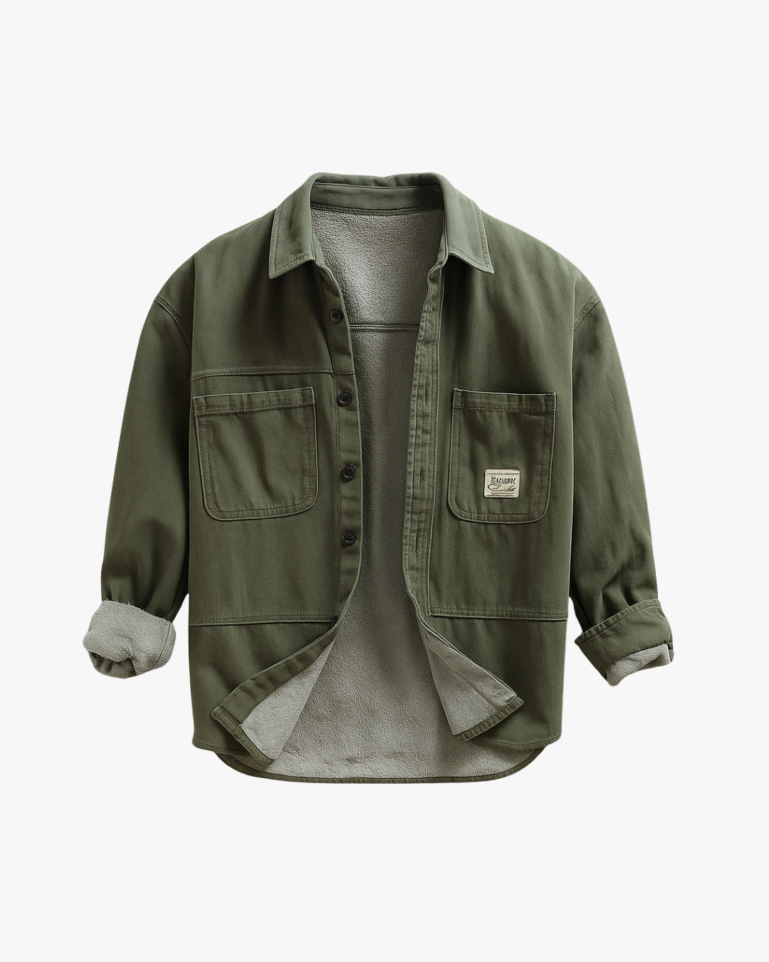 Logan Cargo Fleece Overshirt