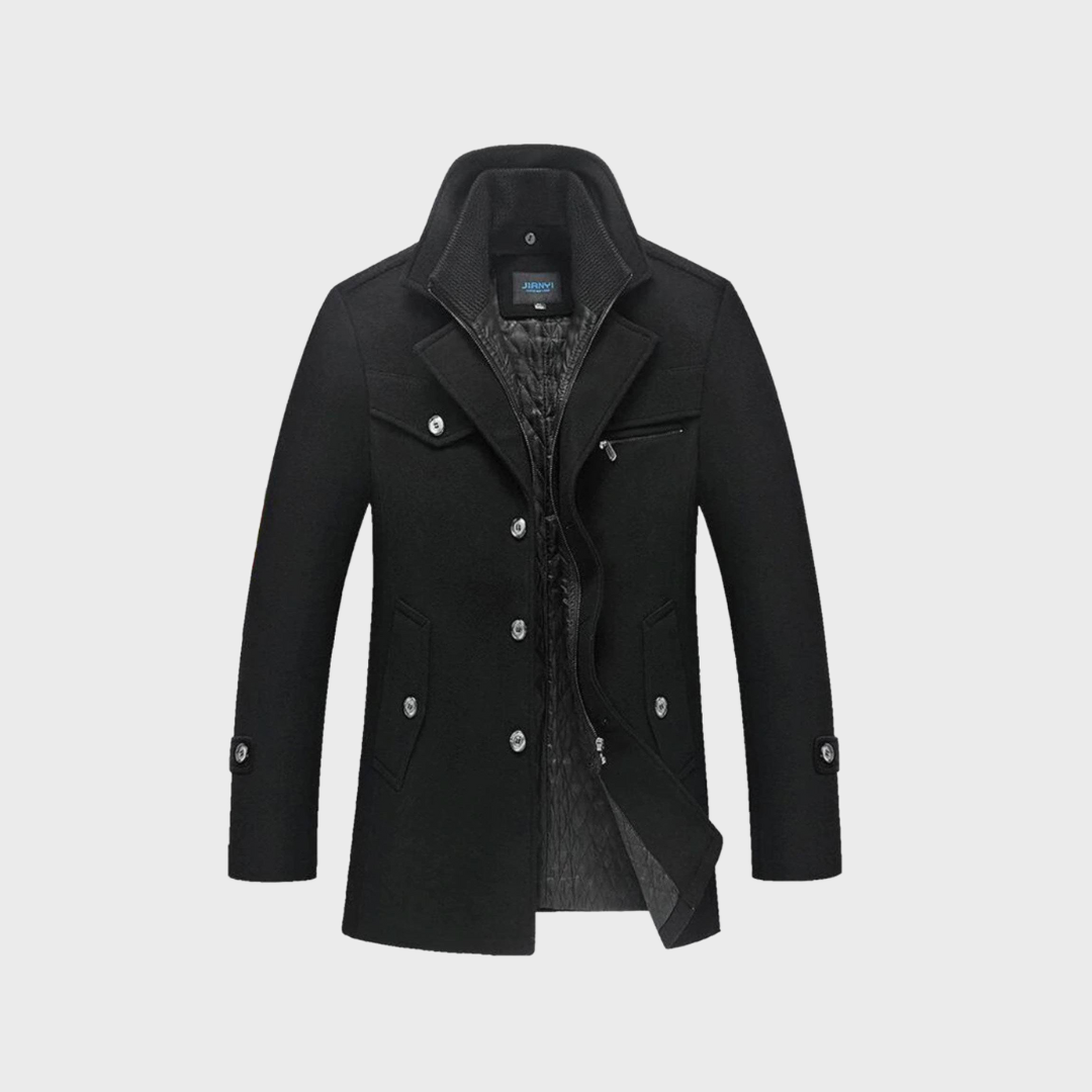 Classic pea coat style