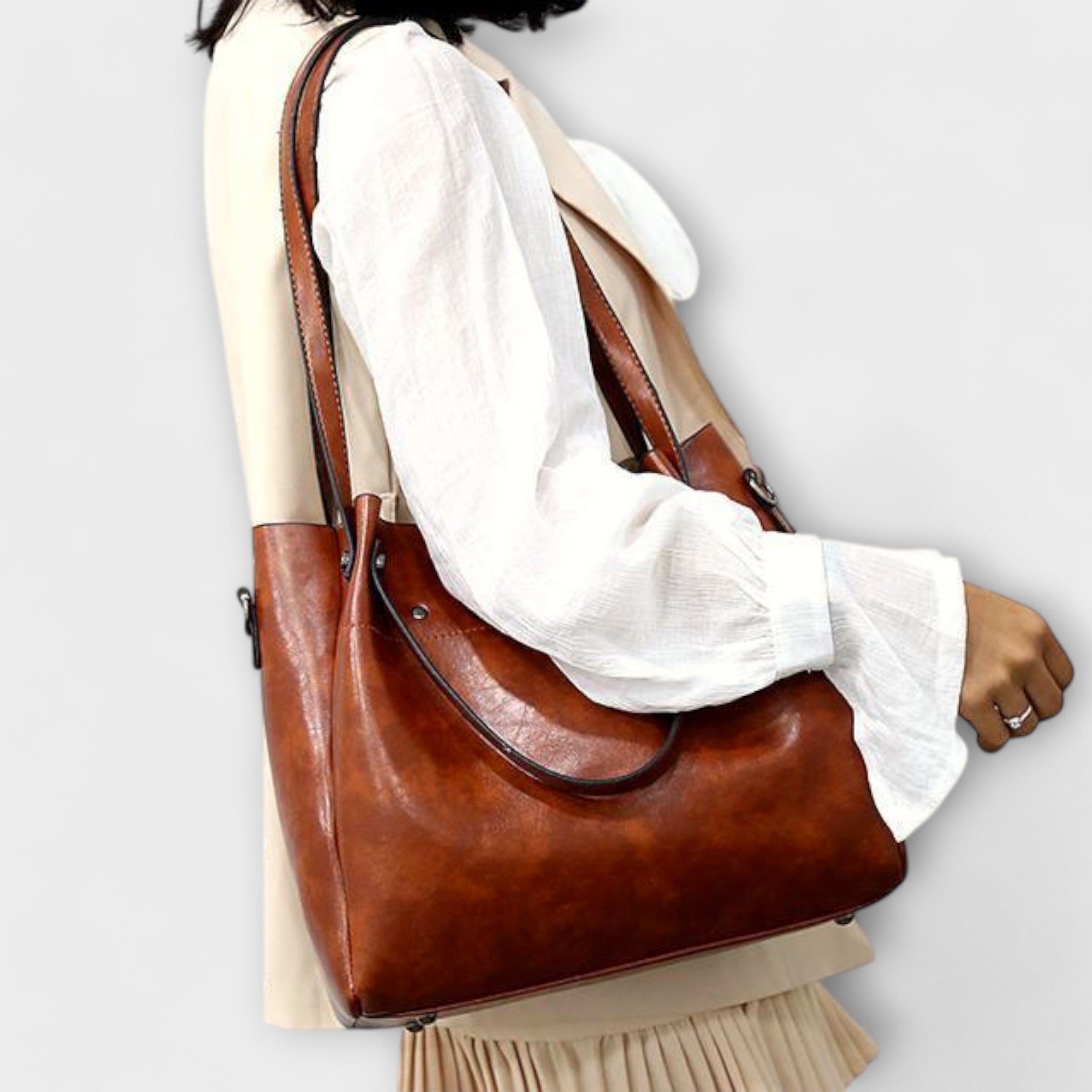 Azura - 4-Piece Vintage Bag Set