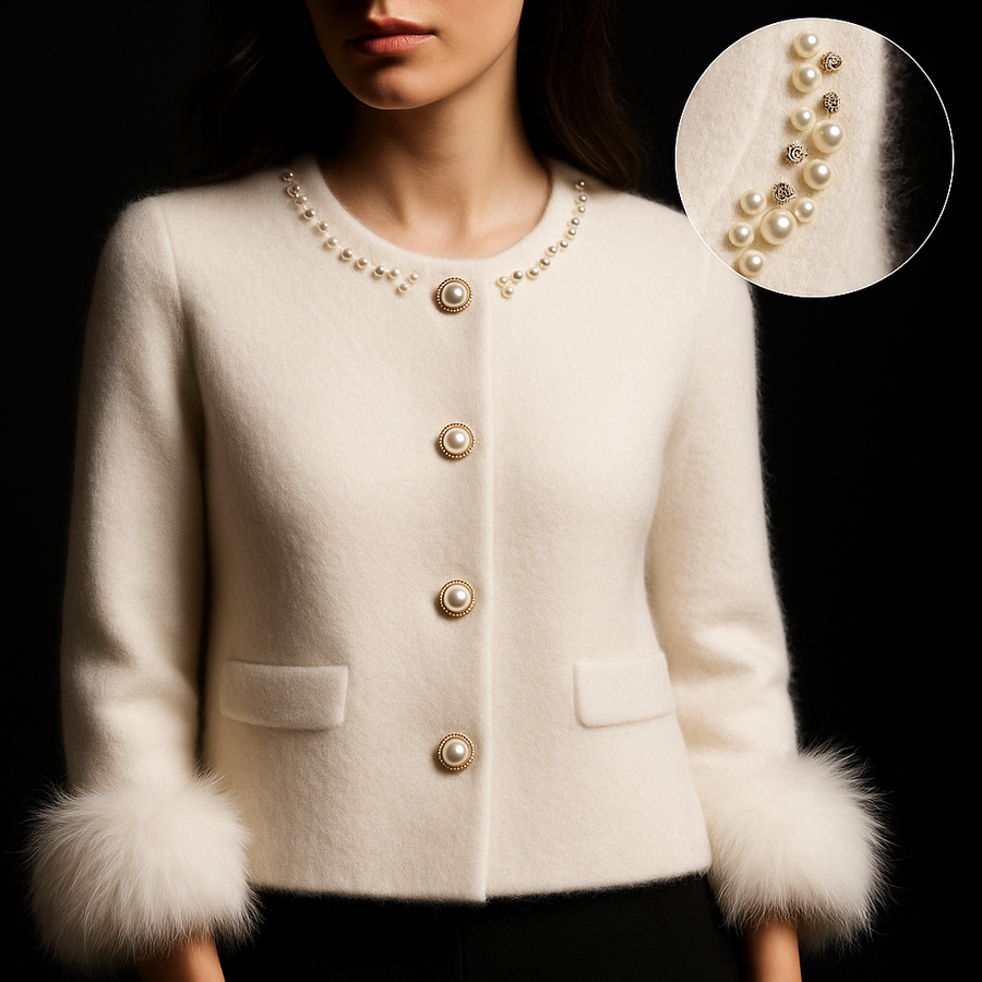 Stylish cashmere cardigan