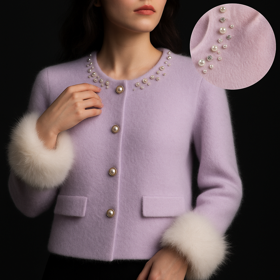 Stylish cashmere cardigan