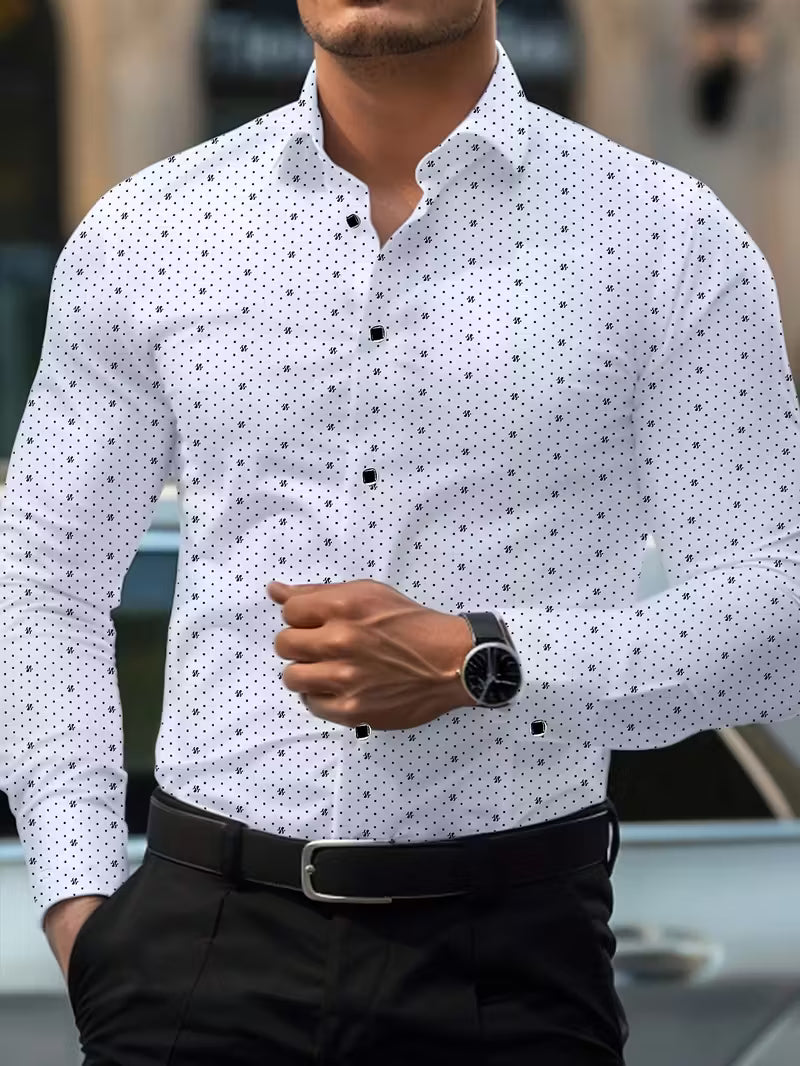 Long Sleeve Shirt With Button Front