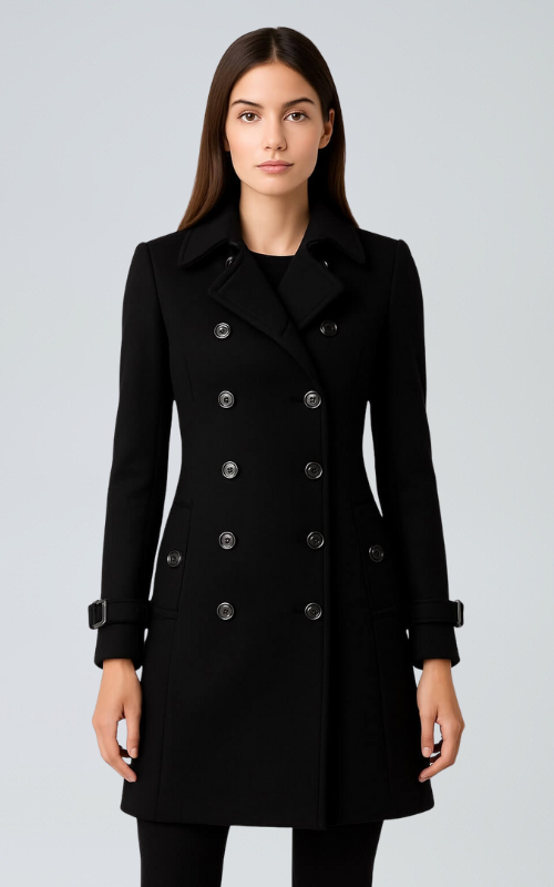 Elegant Women's Winter Trench Coat