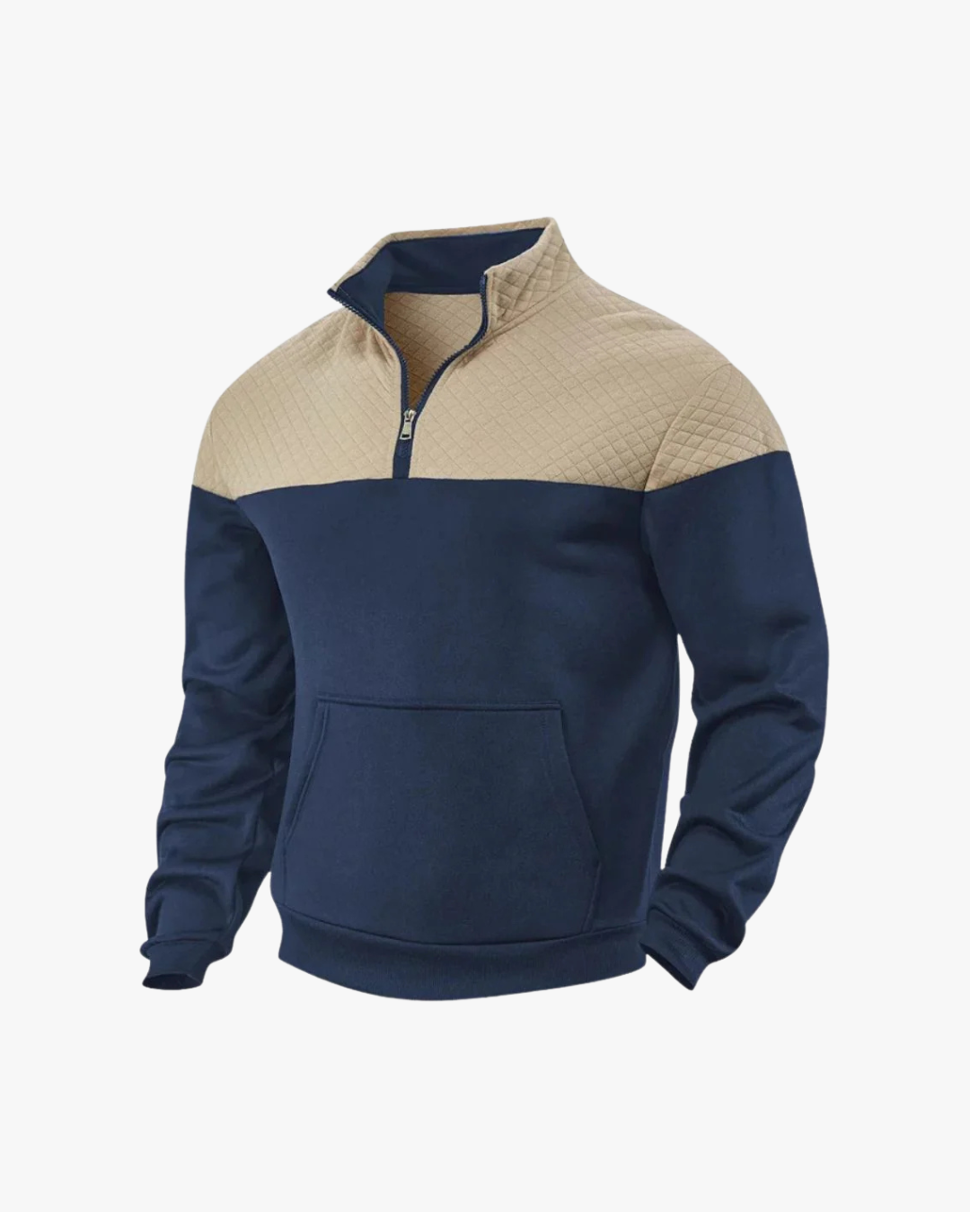 Ryan Two-Tone Cotton Sweater