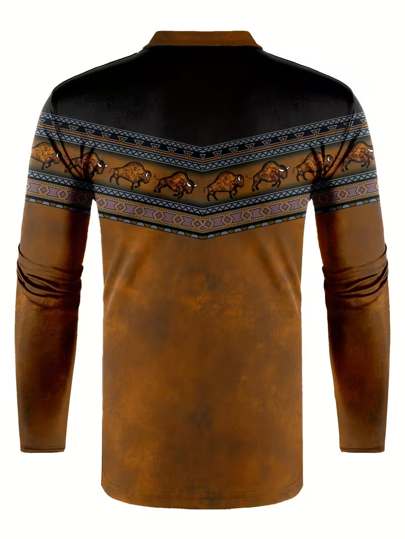 Casual Vintage Polo Shirt