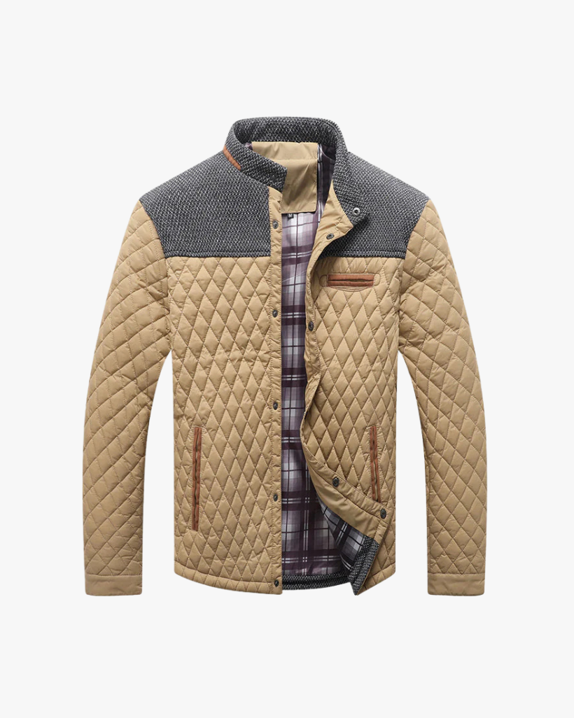 Chris Elegant Quilted Jacket