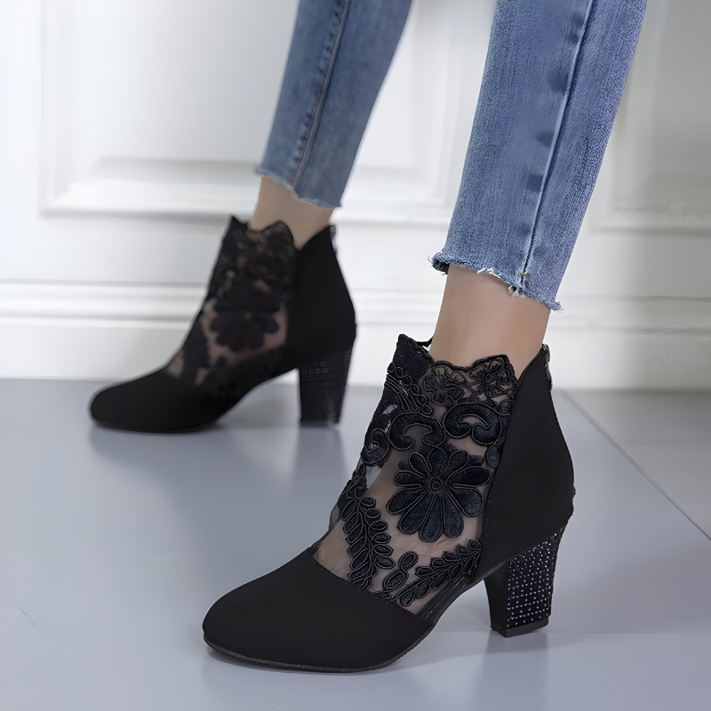 Stylish breathable orthopedic heels