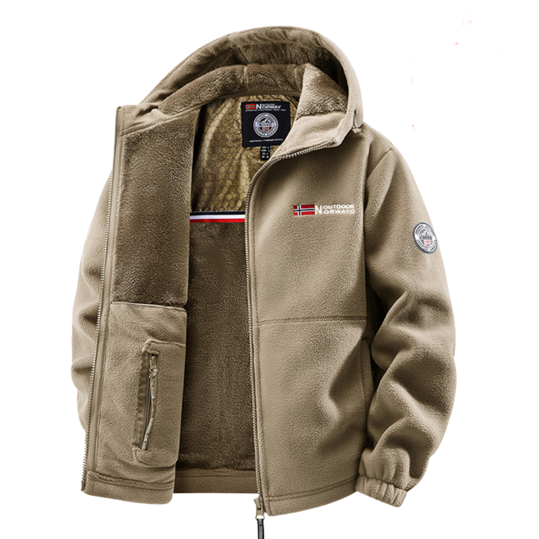 Winter jacket with thermal lining