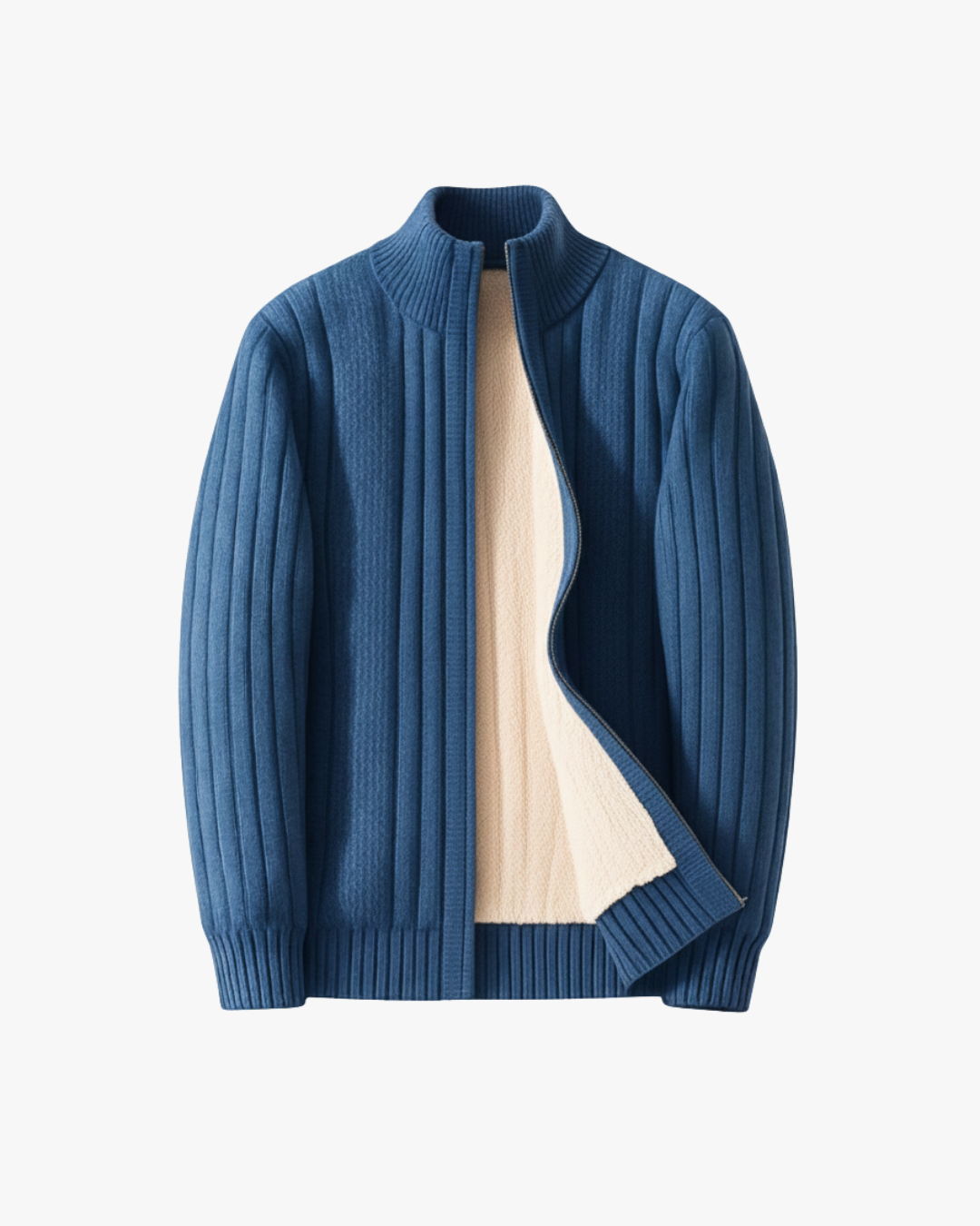 James Cashmere Zip Cardigan