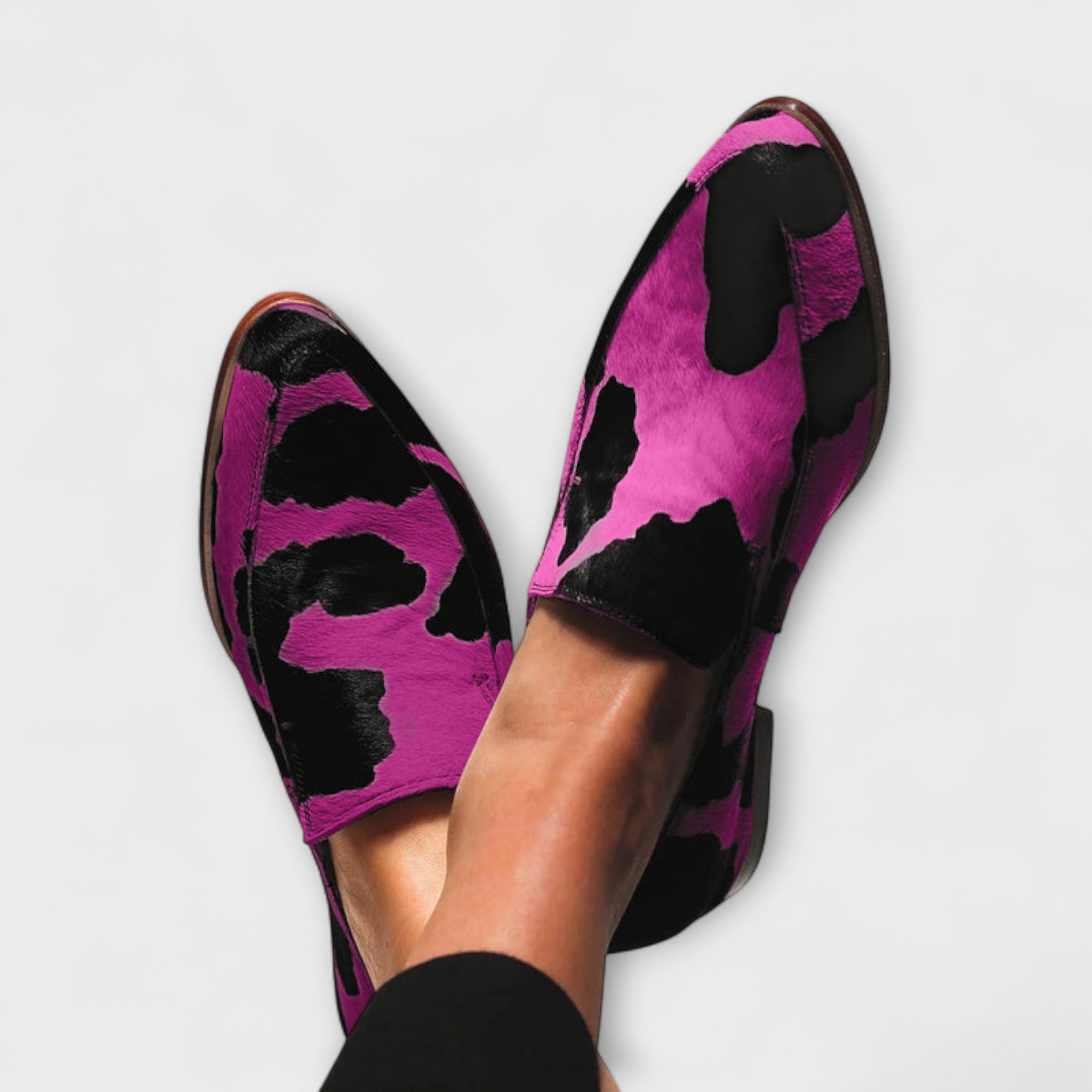 Palomaâ„¢ | Cow Print Loafers
