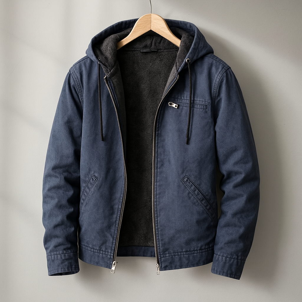 Essential Hooded Work Jacket
