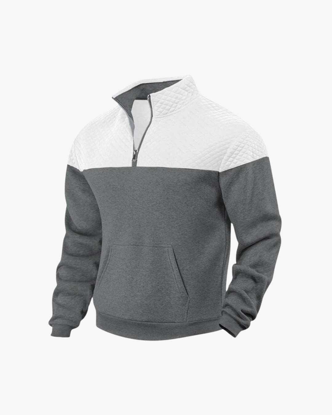 Ryan Two-Tone Cotton Sweater