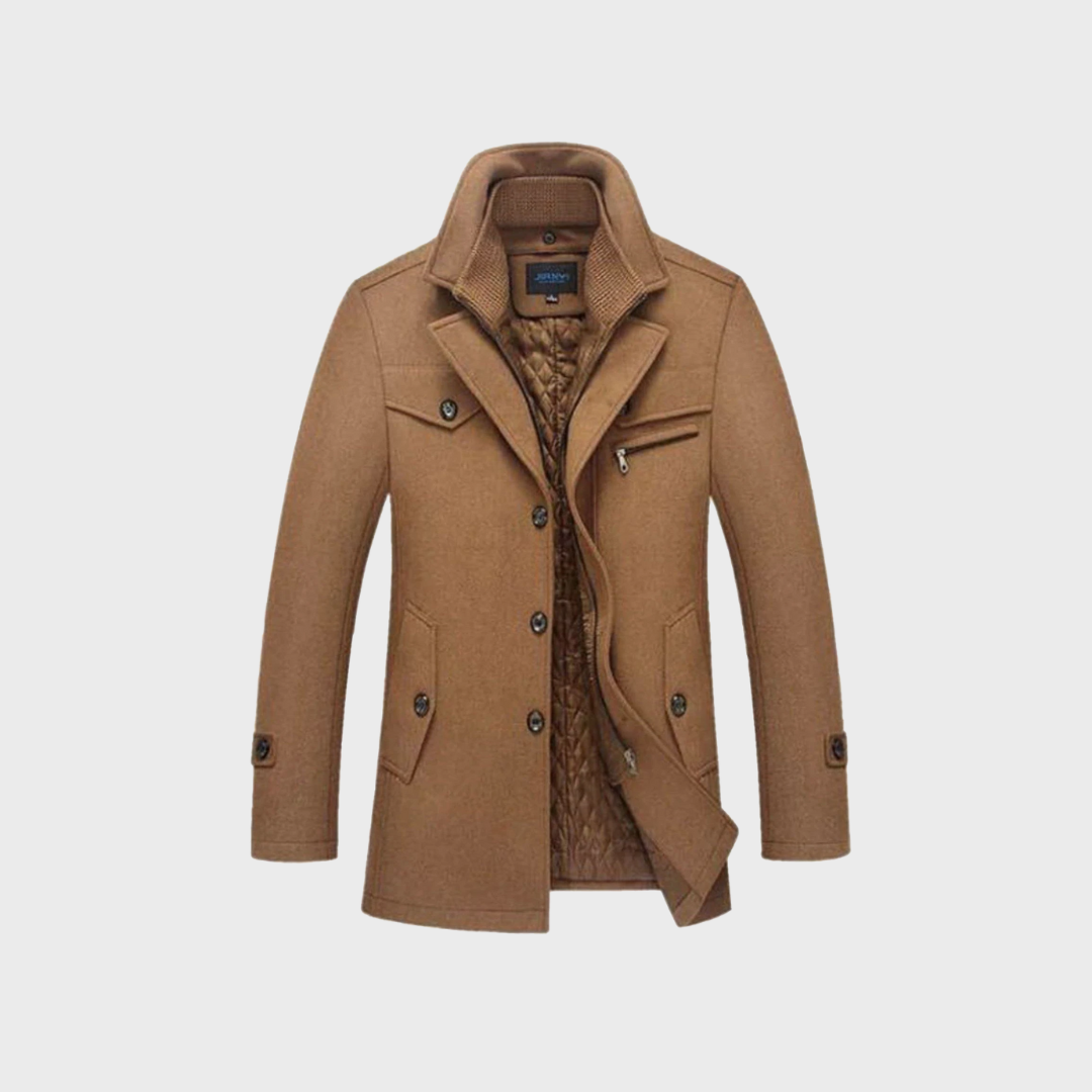 Classic pea coat style