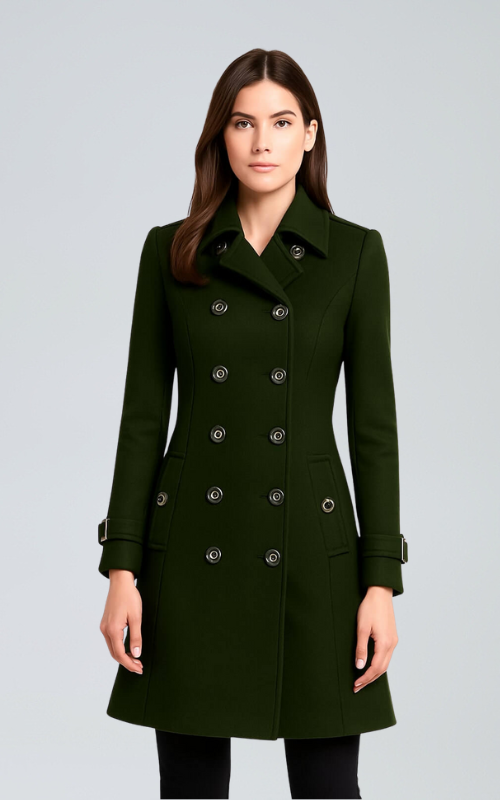 Elegant Women's Winter Trench Coat