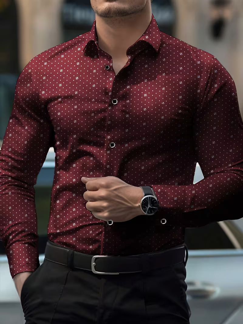 Long Sleeve Shirt With Button Front