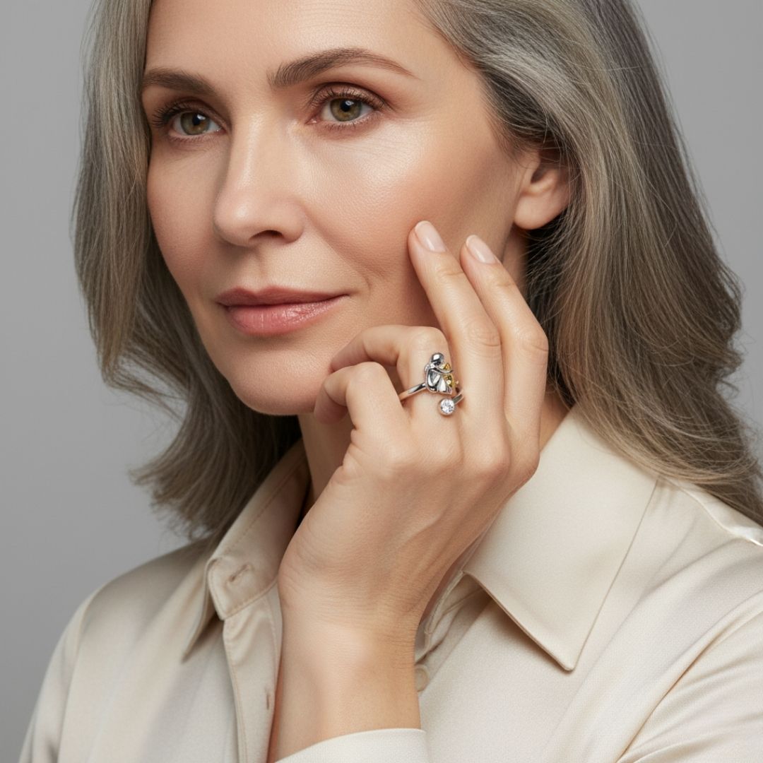 Rose™| Ring with Stone