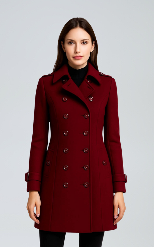 Elegant Women's Winter Trench Coat