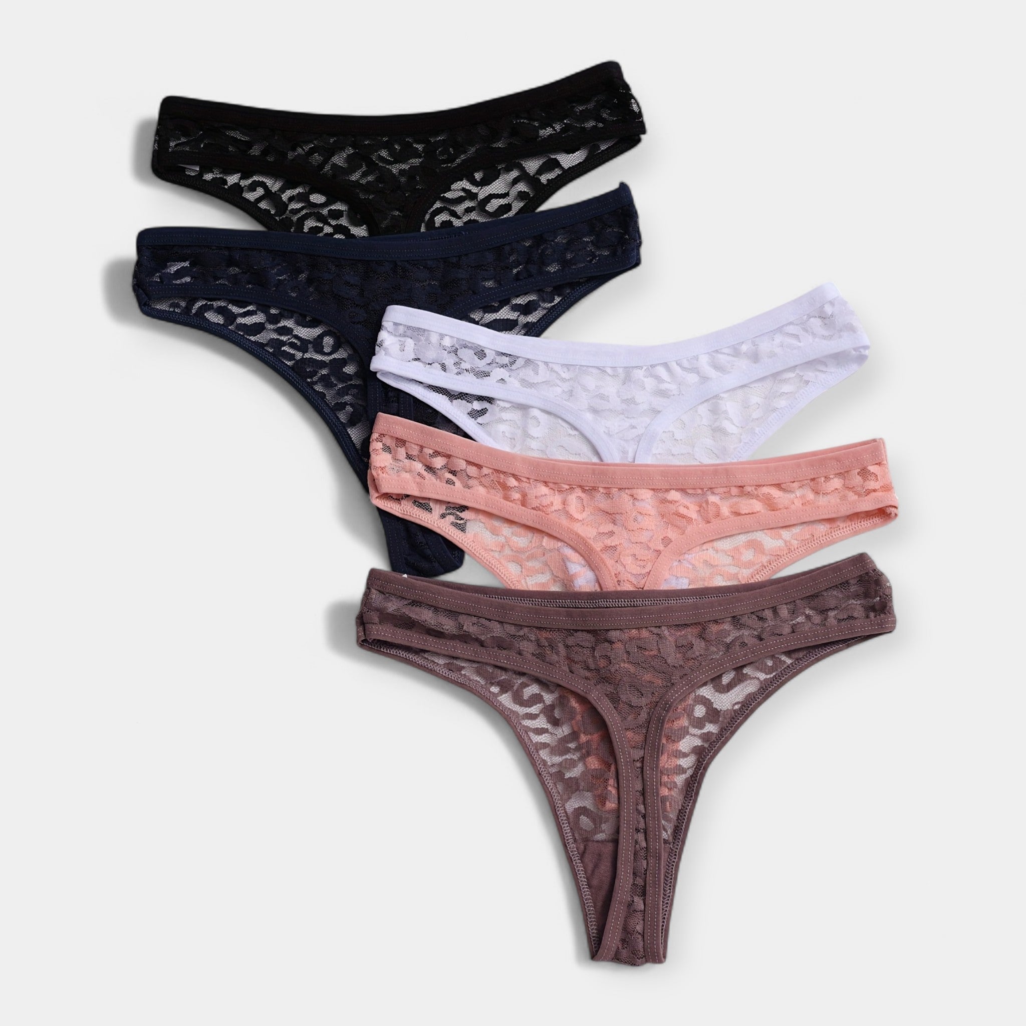 Set of 5 Sexy Thongs