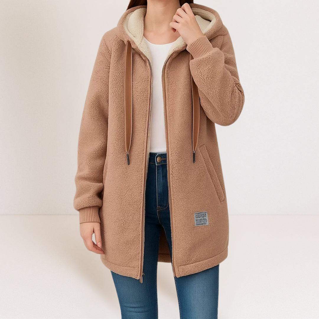 Cosy Hooded Zip Jacket