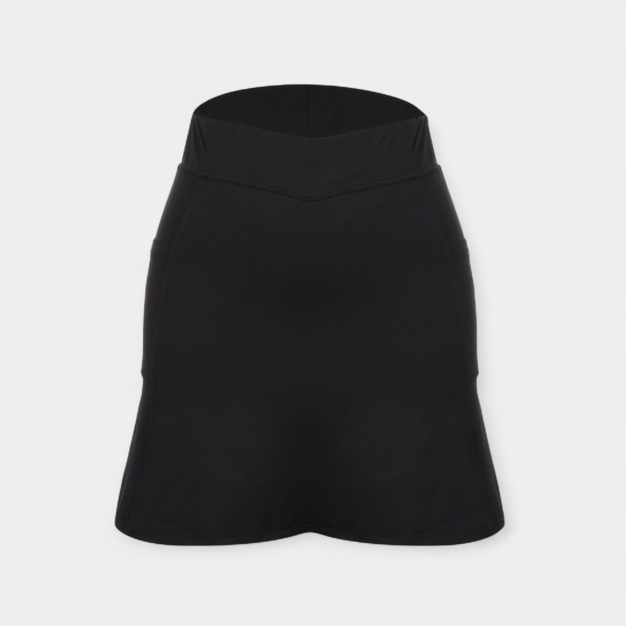 High-Waisted Shorts-Skirt
