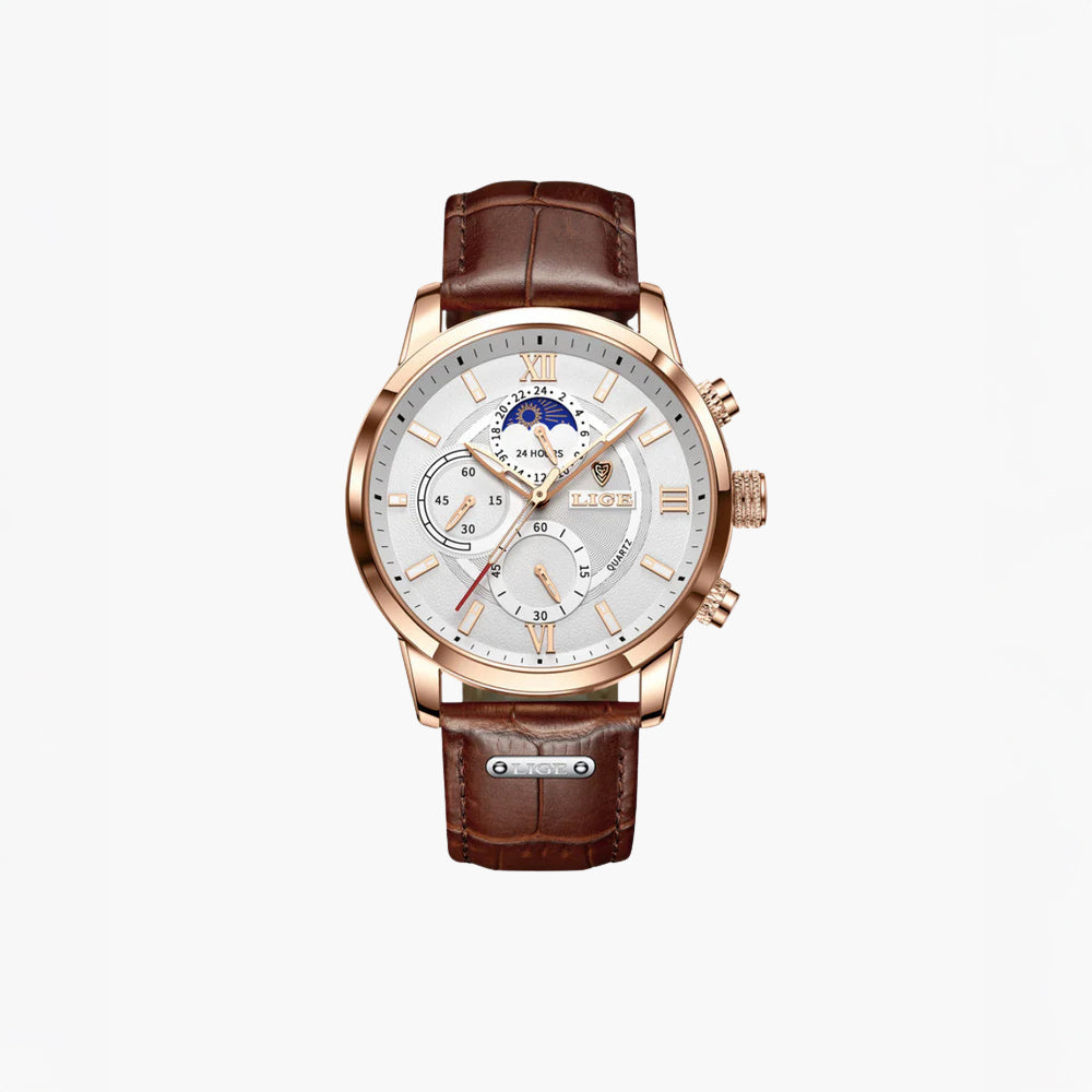 Bellunoâ„¢ | Classic Leather Watch