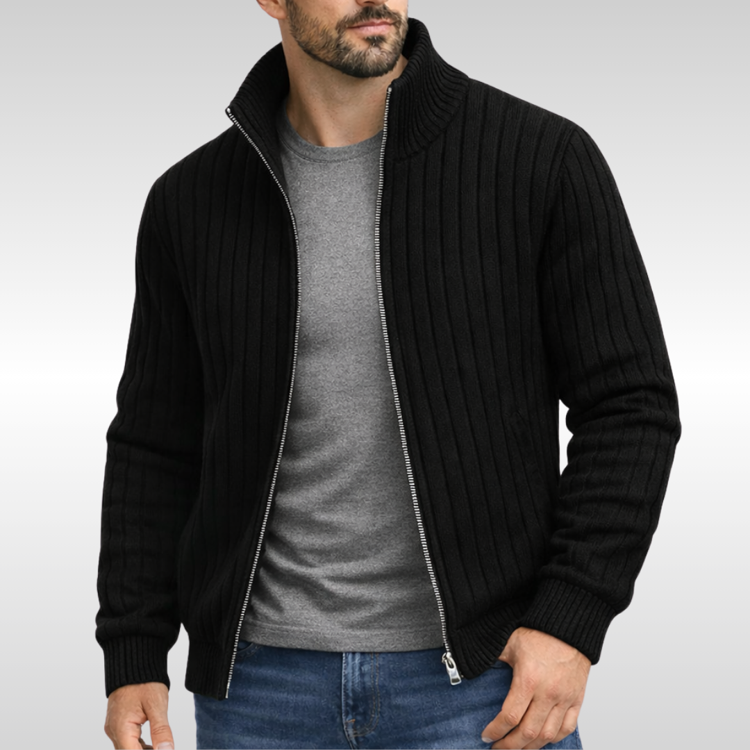 CLASSIC ELEGANT ZIP-UP VEST