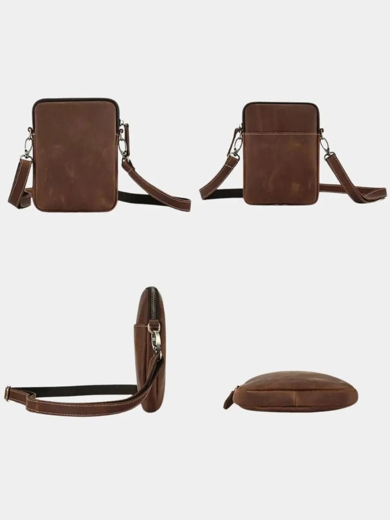 Carl™ | Minimalist Leather Shoulder Bag