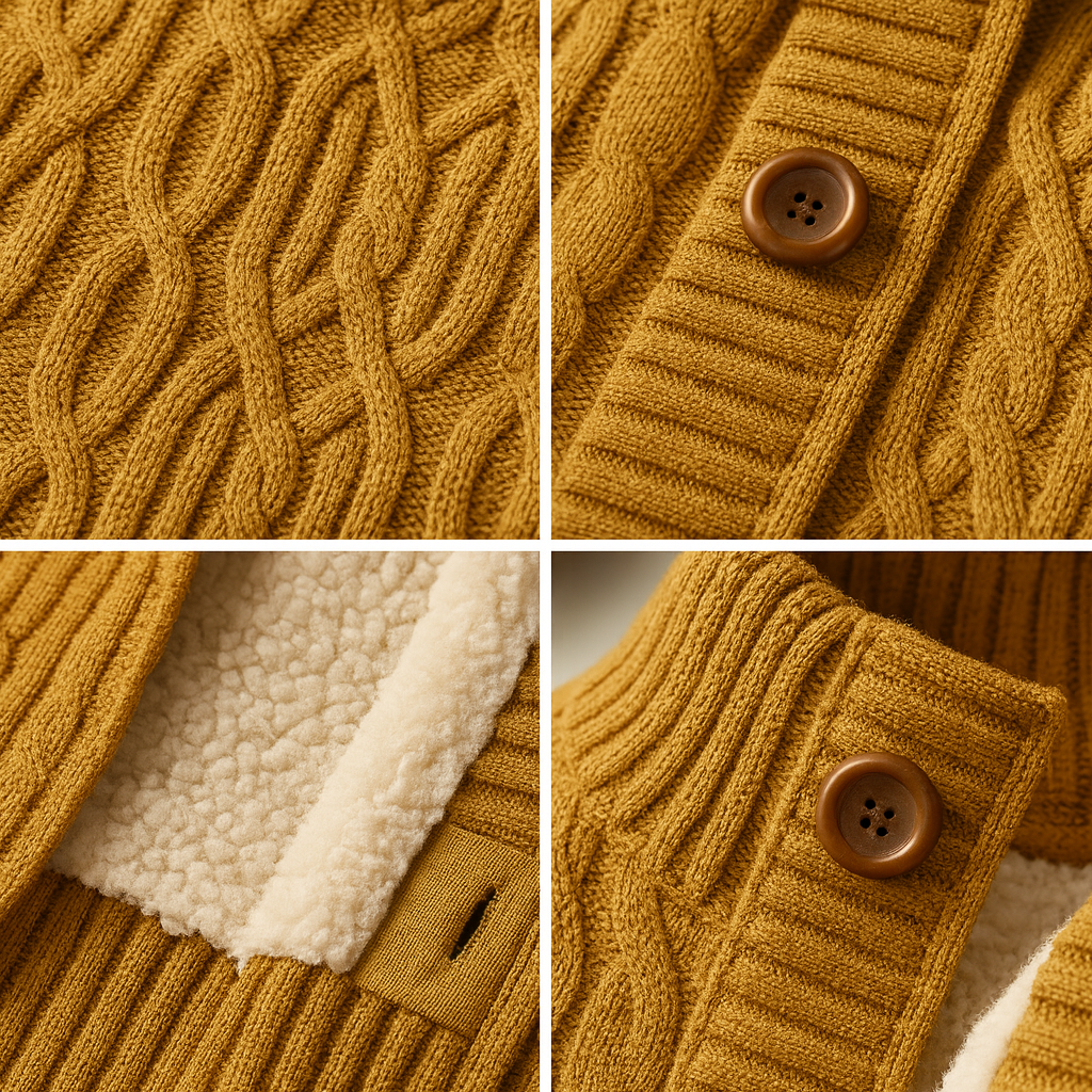 Classic comfort modern feel cardigan