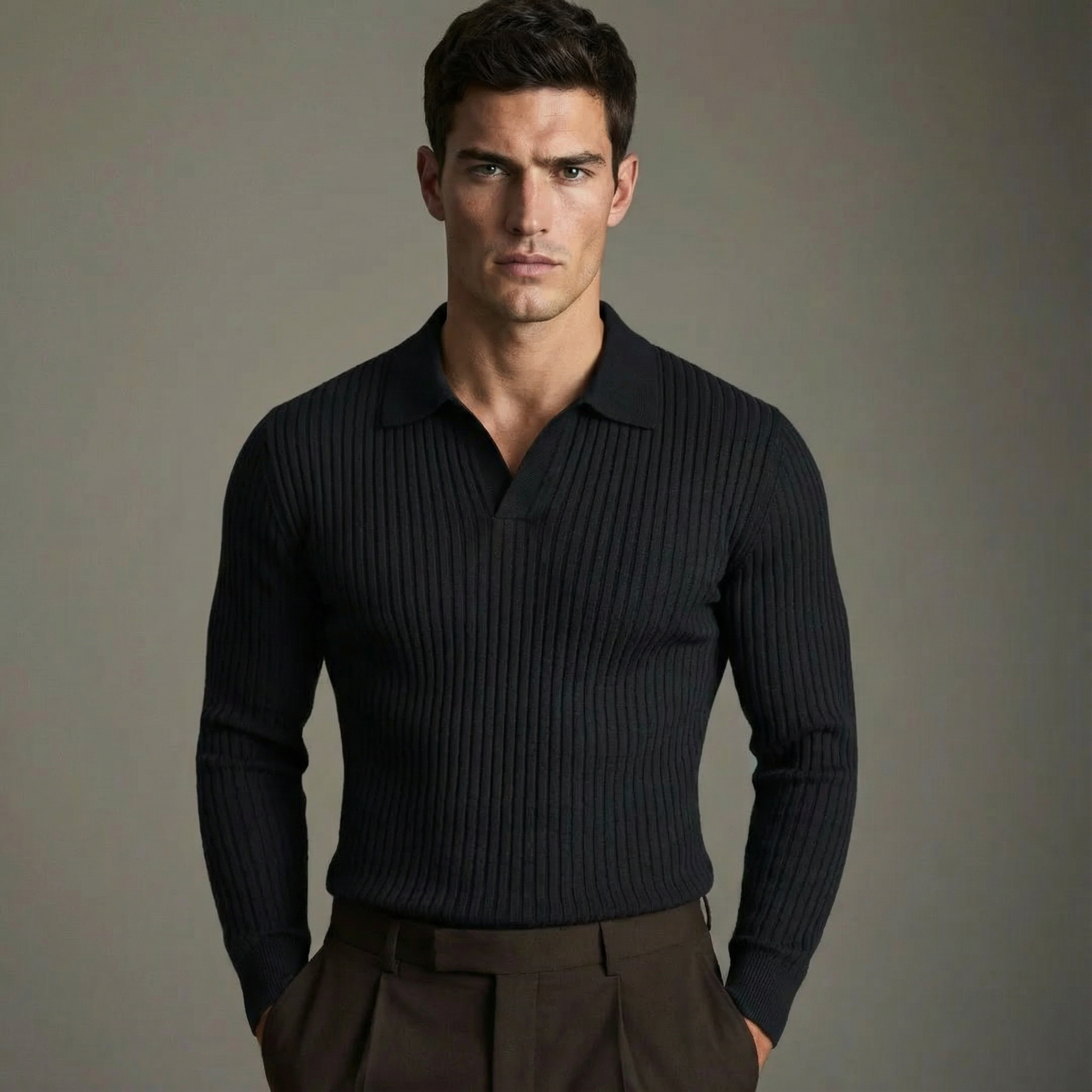 Open Collar Shirt
