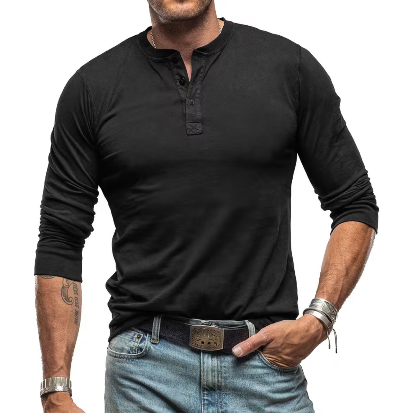 Comfortable long-sleeved shirt