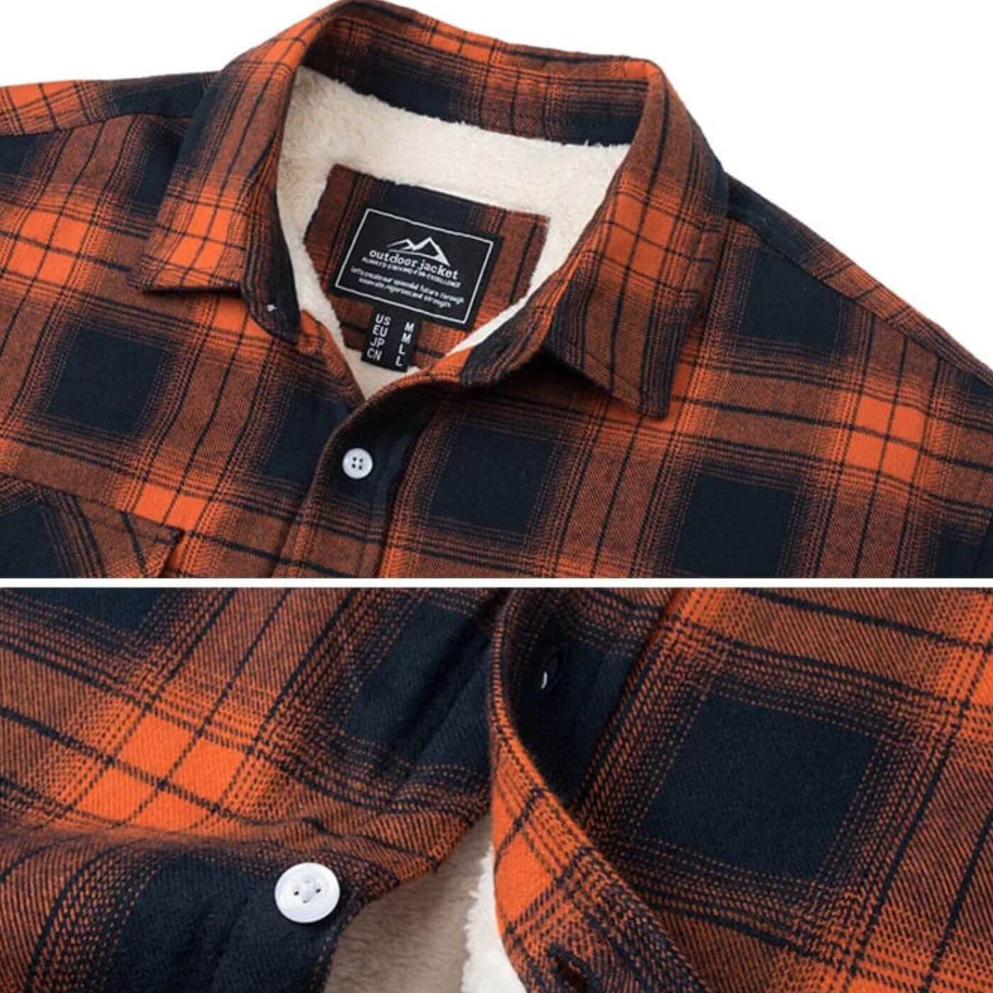 Jacket with Checkered Lining