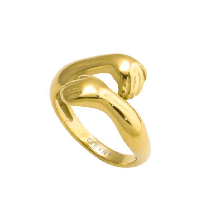 Elegant Hug Rings
