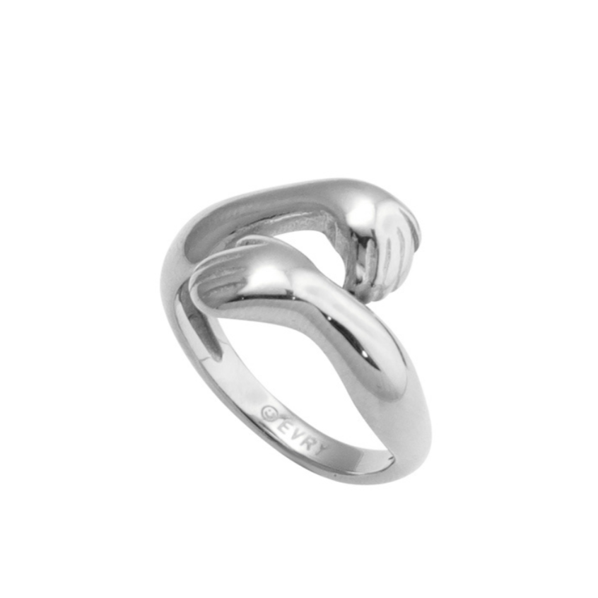 Elegant Hug Rings