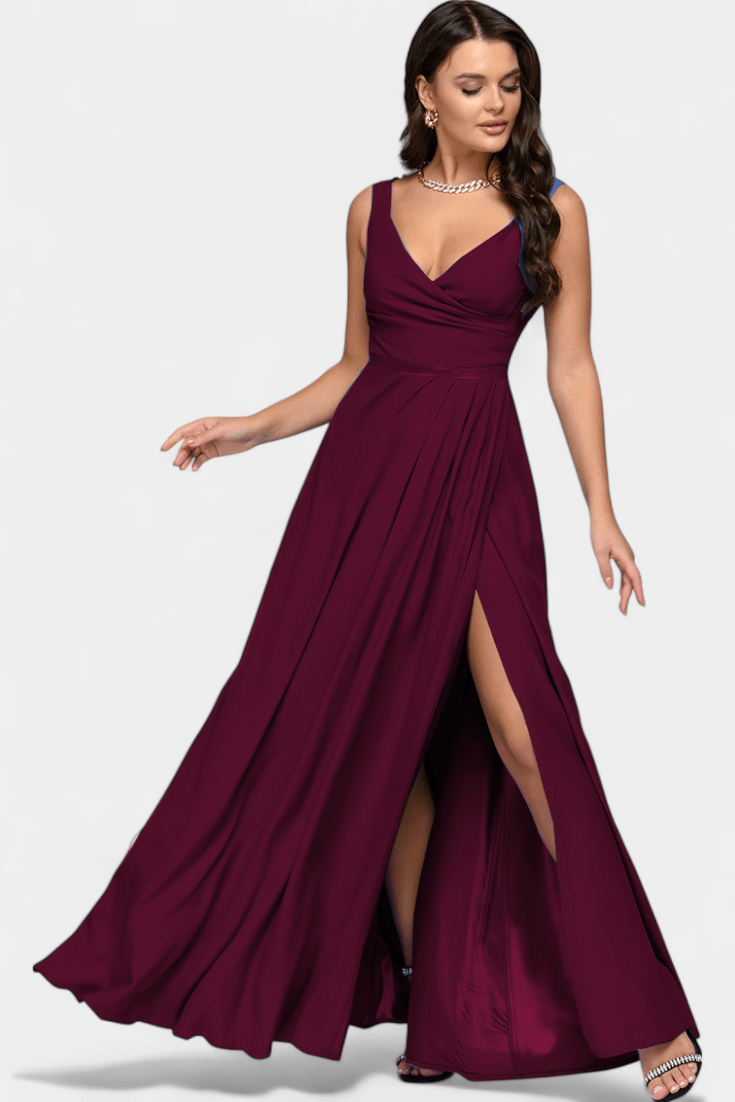 Gray | Draped Dress