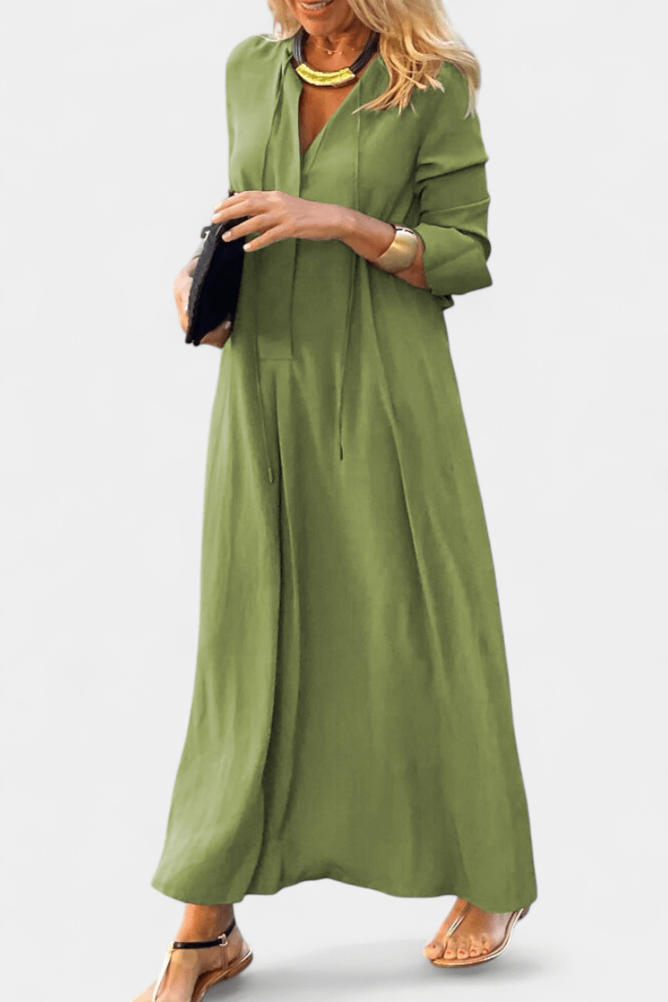 Helene | V-neck Dress