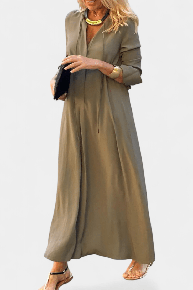 Helene | V-neck Dress