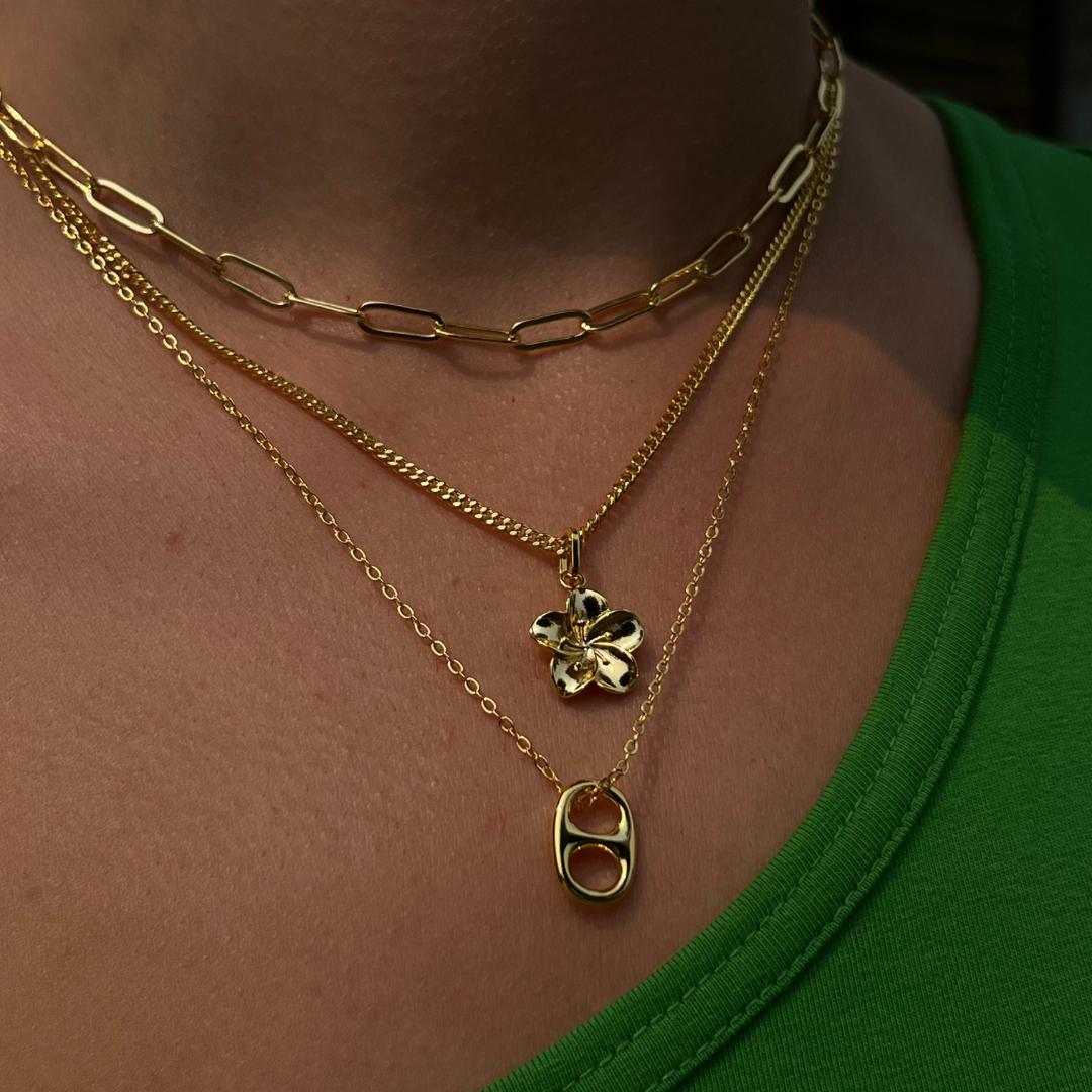 Elegant Hibiscus Collar