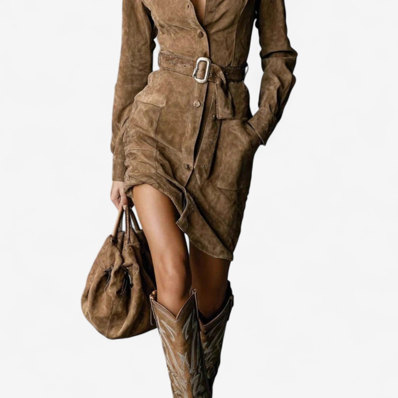 Betty™ Robe en Camel