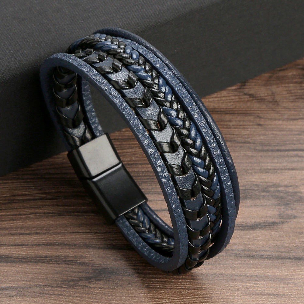 Leather Braided Viking Bracelet (1+1 Free)