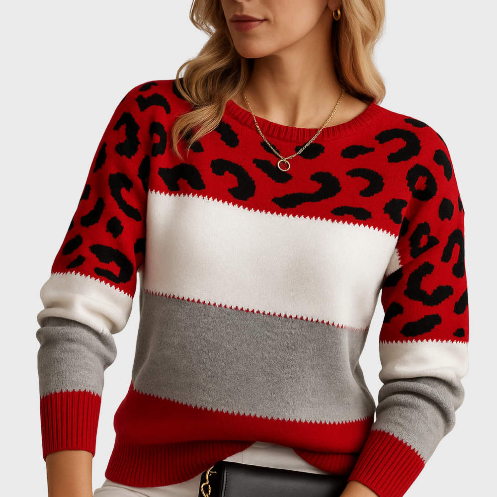 Elegance Leopard Sweater