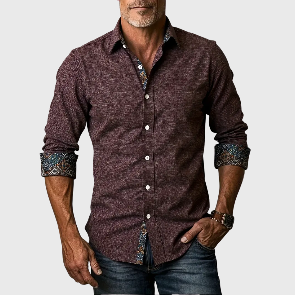 Long Sleeve Button-Up Shirt