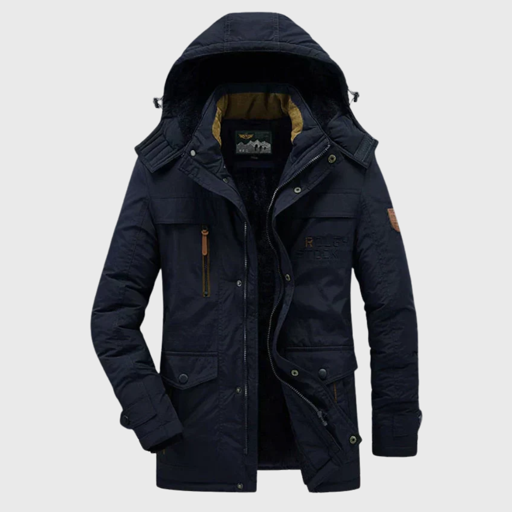 Warm Men's Fleece Winter Jacket