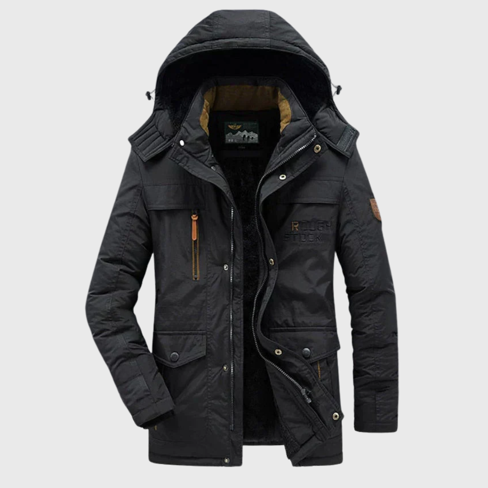 Warm Men's Fleece Winter Jacket