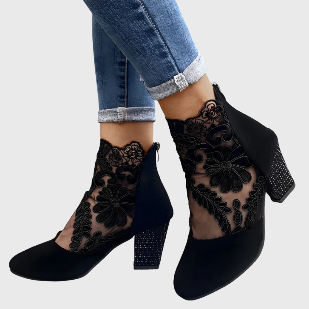 Stylish breathable orthopedic heels