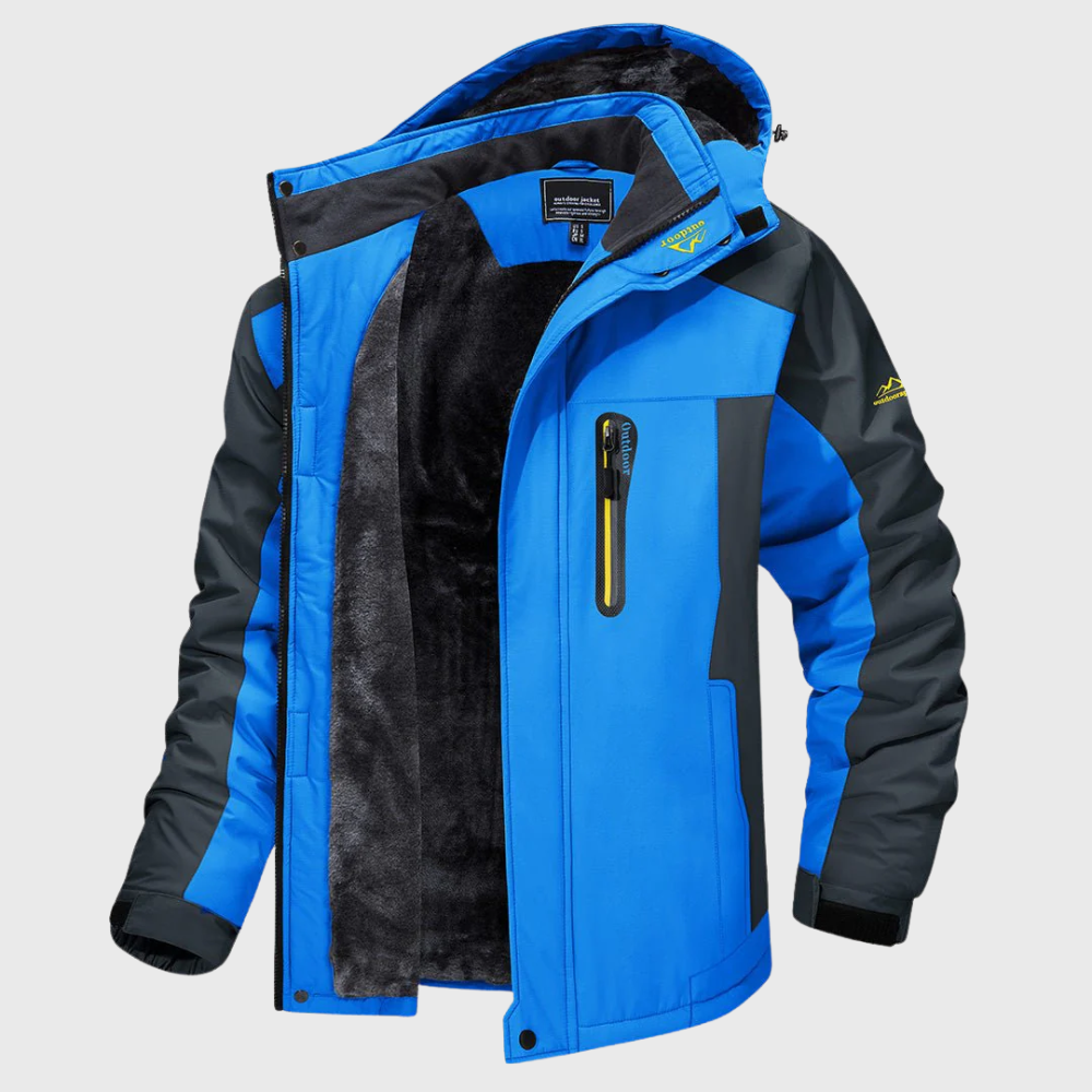 Waterproof jacket for all weather conditions